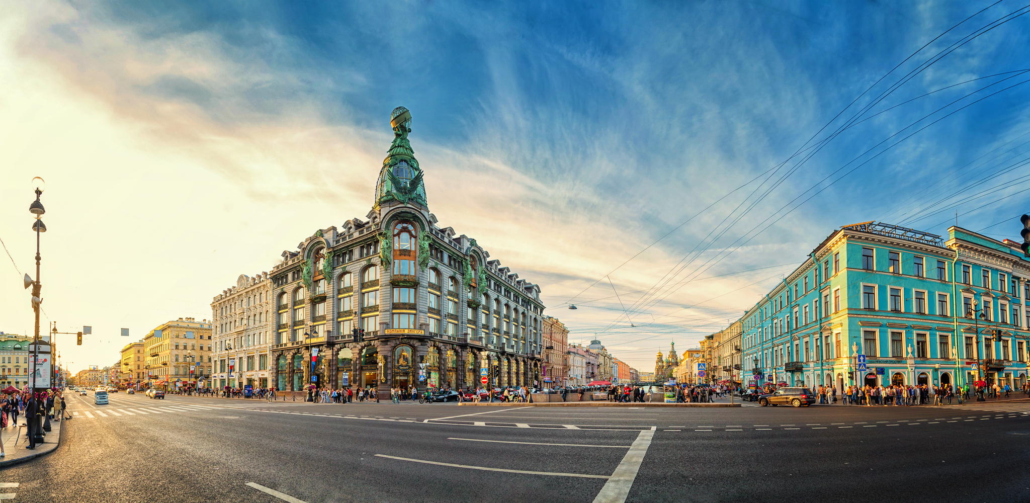 Szentpétervár belvárosa